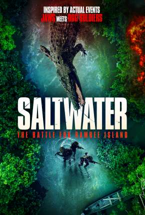 Capa do Filme Saltwater - The Battle for Ramree Island - Legendado (2021) – pôster oficial