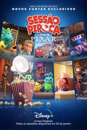 Capa do Desenho Sessão Pipoca com a Pixar - 1ª Temporada Completa - Legendado (2021) – pôster oficial