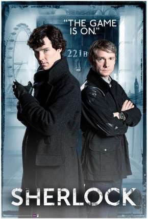 Capa do Série Sherlock - 3ª Temporada Completa (2013) – pôster oficial
