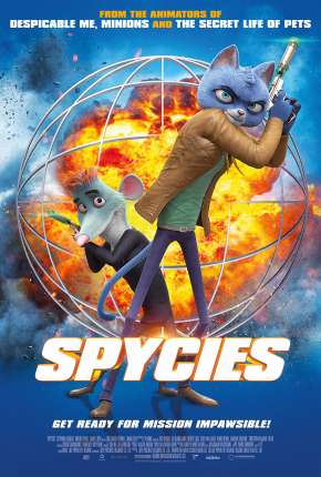 Capa do Filme Spycies - Agentes Selvagens (2020) – pôster oficial