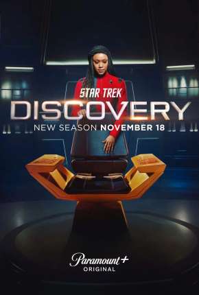 Capa do Série Star Trek - Discovery - 3ª Temporada (2020) – pôster oficial