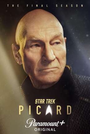 Capa do Série Star Trek - Picard - 2ª Temporada (2022) – pôster oficial