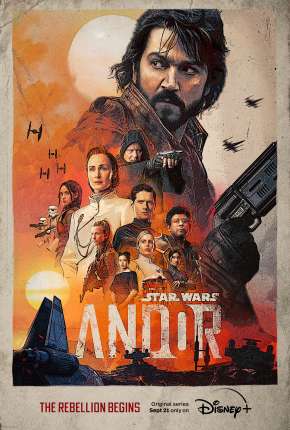 Capa do Série Star Wars - Andor - 1ª Temporada Completa (2022) – pôster oficial