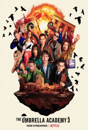 Capa do Série The Umbrella Academy - 2ª Temporada Completa Legendada (2020) – pôster oficial