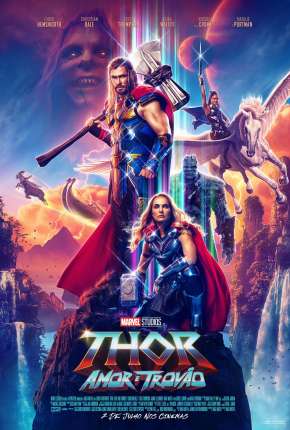 Capa do Filme Thor - Amor e Trovão (2022) – pôster oficial