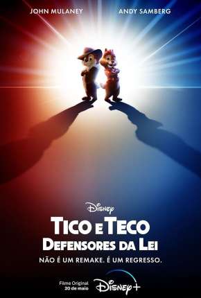 Capa do Filme Tico e Teco - Defensores da Lei (2022) – pôster oficial