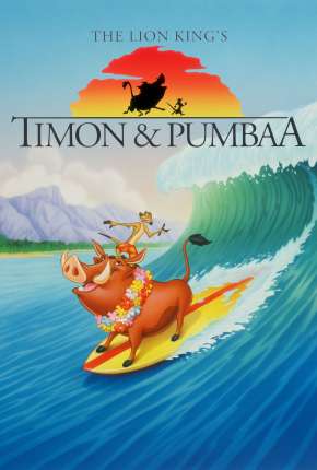 Capa do Desenho Timão e Pumba - 1ª Temporada (1995) – pôster oficial