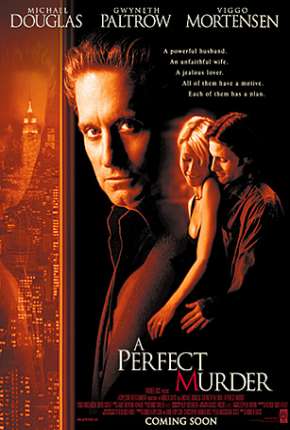 Capa do Filme Um Crime Perfeito - A Perfect Murder (1998) – pôster oficial