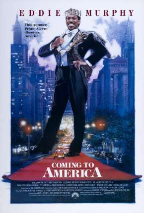 Capa do Filme Um Príncipe em Nova York - Coming to America (1988) – pôster oficial