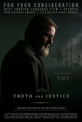 Capa do Filme Verdade e Justiça (2020) – pôster oficial