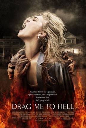Capa do Filme Arraste-me para o Inferno / Drag Me to Hell (2009) – pôster oficial