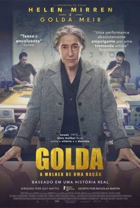 Capa do Filme Golda - A Mulher De Uma Nação (2023) – pôster oficial