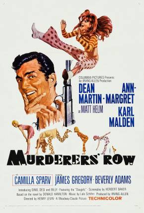 Capa do Filme Matt Helm Contra o Mundo do Crime (1966) – pôster oficial