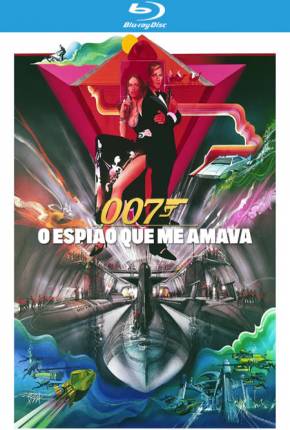 Capa do Filme 007 - O Espião que me Amava / The Spy Who Loved Me (1977) – pôster oficial