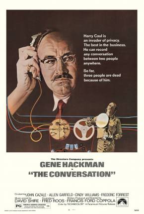 Capa do Filme A Conversação (1974) – pôster oficial