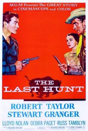 Capa do Filme A Última Caçada (1956) – pôster oficial