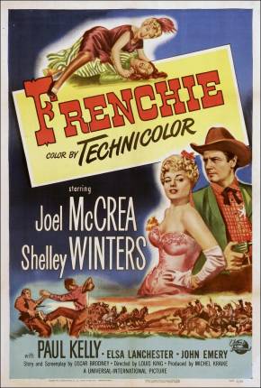 Capa do Filme Anjo de Vingança / Frenchie (1950) – pôster oficial