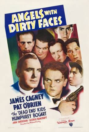 Capa do Filme Anjos de Cara Suja (1938) – pôster oficial