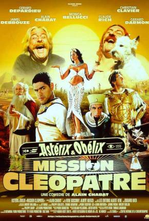 Capa do Filme Asterix Obelix - Missão Cleópatra / Astérix e Obélix : Mission Cléopâtre (2002) – pôster oficial