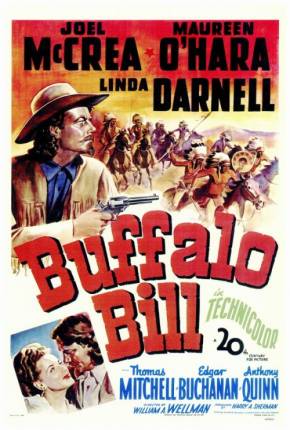 Capa do Filme Buffalo Bill (1944) – pôster oficial