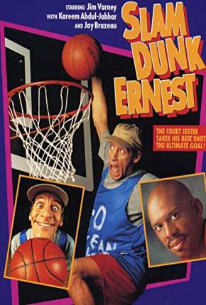 Capa do Filme Ernest, o Rei do Basquete (1995) – pôster oficial