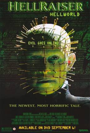 Capa do Filme Hellraiser 8 - O Mundo do Inferno (2005) – pôster oficial