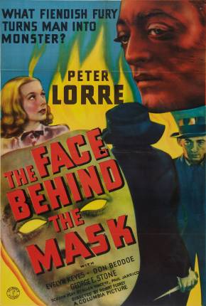 Capa do Filme Máscara de Fogo (1941) – pôster oficial