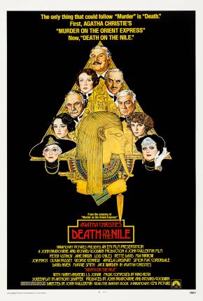 Capa do Filme Morte Sobre o Nilo / Death on the Nile - Legendado (1978) – pôster oficial
