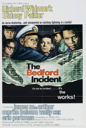 Capa do Filme O Caso Bedford (1965) – pôster oficial
