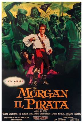 Capa do Filme O Rei dos Piratas - Legendado (1960) – pôster oficial