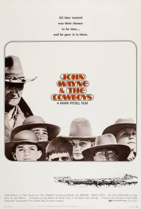Capa do Filme Os Cowboys (1972) – pôster oficial