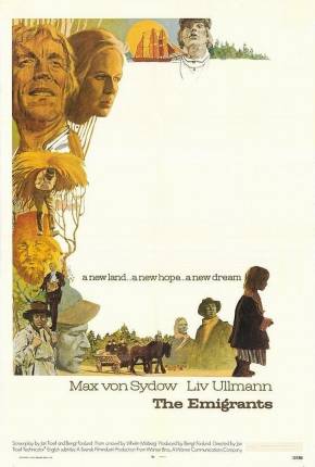 Capa do Filme Os Emigrantes - Legendado (1971) – pôster oficial