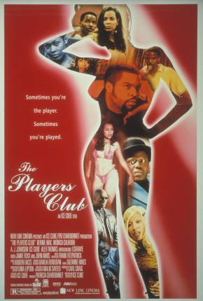 Capa do Filme Players Club (1998) – pôster oficial