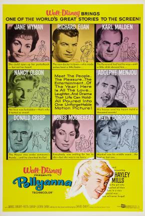 Capa do Filme Pollyanna (1960) – pôster oficial
