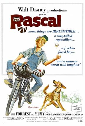 Capa do Filme Rascal, o Amiguinho Travesso - Legendado (1969) – pôster oficial