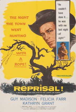 Capa do Filme Represália / Reprisal (1956) – pôster oficial