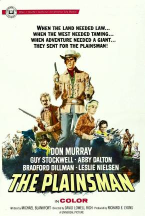 Capa do Filme Respondendo à Bala / The Plainsman (1966) – pôster oficial