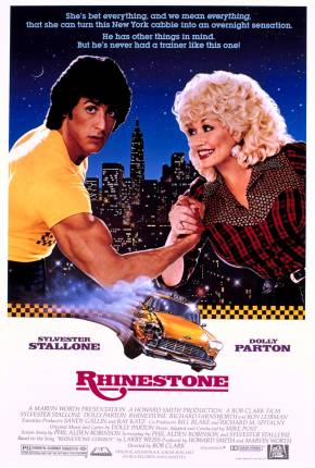 Capa do Filme Rhinestone - Um Brilho na Noite BluRay (1984) – pôster oficial