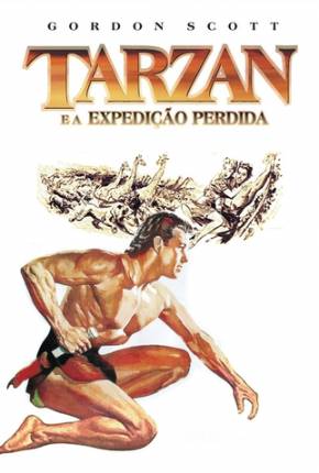 Capa do Filme Tarzan e a Expedição Perdida (1957) – pôster oficial