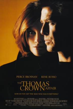 Capa do Filme Thomas Crown, a Arte do Crime (1999) – pôster oficial