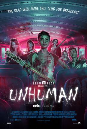 Capa do Filme Unhuman (2022) – pôster oficial
