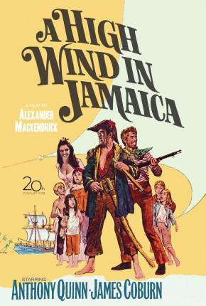 Capa do Filme Vendaval em Jamaica - Legendado (1965) – pôster oficial