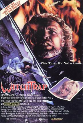 Capa do Filme Witchtrap - A Noite das Bruxarias (1989) – pôster oficial