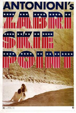 Capa do Filme Zabriskie Point (1970) – pôster oficial