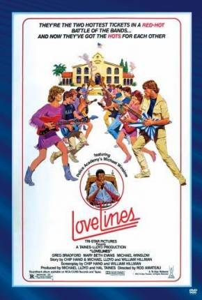 Capa do Filme A Linha do Amor (1984) – pôster oficial