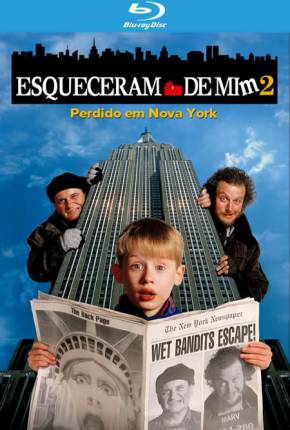 Capa do Filme Esqueceram de Mim 2 - Perdido em Nova York BluRay (1992) – pôster oficial