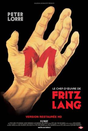 Capa do Filme M, o Vampiro de Dusseldorf - Legendado (1931) – pôster oficial