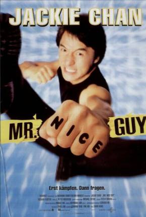 Capa do Filme Mr. Nice Guy - Bom de Briga - Versão Sem Cortes (1997) – pôster oficial