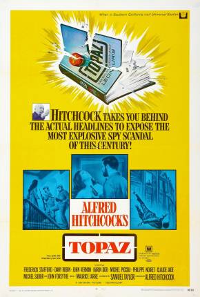Capa do Filme Topázio (1969) – pôster oficial
